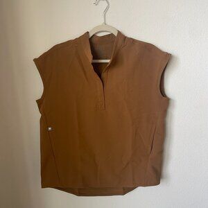 Figs Women's Rafaela Oversized Scrub Top (like new, XXS)